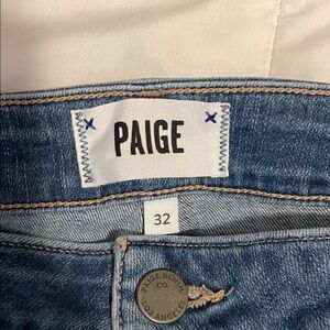 PAIGE Women's Classic Denim Jeans